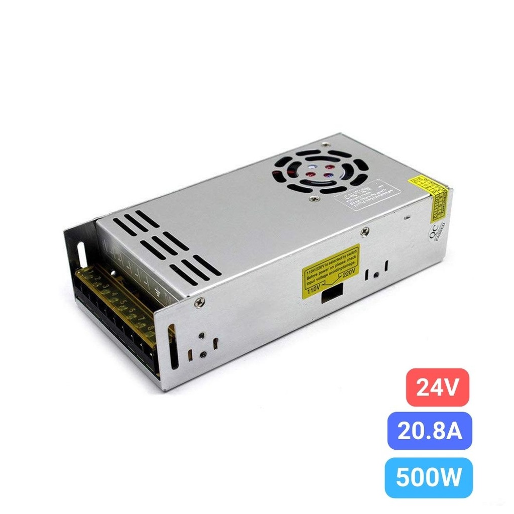 Sursa de Alimentare, IP20, 24V, 20.8A, 500W
