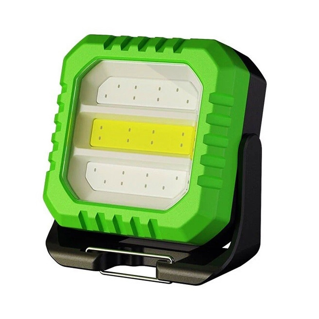 Lanterna LED Tip Breloc Portabila, 5 Moduri de iluminat, incarcare USB Tip C, 5W, Impermeabila IPX5, 500 lm, COB, Verde – Lanterna Compacta pentru Camping si Activitati in Aer Liber