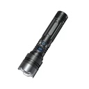 Lanterna LED cu Power Bank – Incarcare USB, 10W, Zoom Telescopic T6, Raza 200m, Incarcare Telefon, 1800mAh – Negru