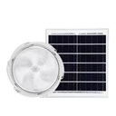 [LBZ-00243] Plafoniera Solara LED 500W – 418 LED-uri, Diametru 360mm, Lumina Alb Rece 6500K, Telecomanda, Cablu Prelungitor 4.6m, Alb