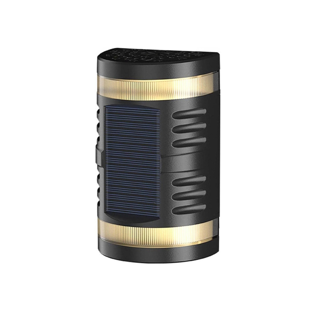 Lampa Solara LED Decorativa – Lumina Bidirectionala, IP65, 1.2V, 600mAh, ABS, Alb Rece 6500K, 15.1 x 9 x 6 cm