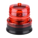 Lumina LED rosie intermitenta de atentionare solara, rezistenta la apa IP65, 1.2V, panou solar incorporat, dimensiuni 11.5 x 11.6 cm