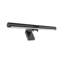 Lampa LED dubla pentru monitor, 2 Lampi, luminare background, 4 nivele temperatura culoare 3000K~6000K, ajustare luminozitate, no flicker, functie memorie, asimestrica, Negru