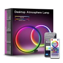 Lampa de Birou RGBIC Rotunda – Wi-Fi & Bluetooth (BLE), 26 cm, Smart