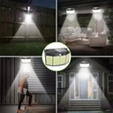 [LBZ-00085] Lampa solara cu senzor de miscare, 576 LED-uri, Lumina Alb Rece 6500k, Negru