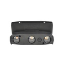 Solar lamp 3 LEDs, IP65, 12 RGB modes