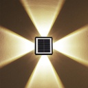Solar lamp 4 LEDs, IP65, 3 colors 6500k, 4000k, 3000k