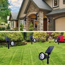 Solar Lamp 7 LEDs, IP65, for outside, RGB