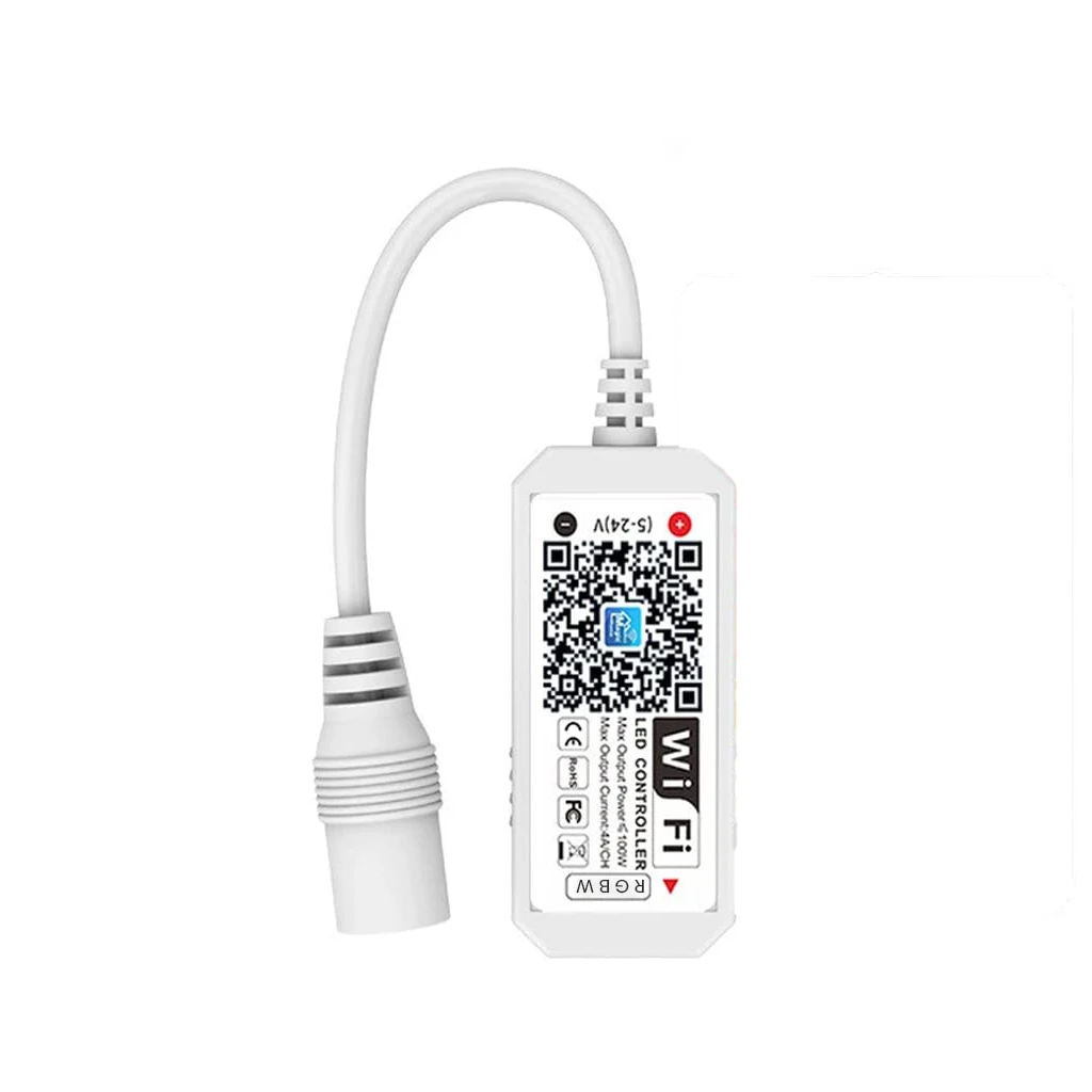 [LBZ-00522] Mini Controller LED RGBW cu Wi-Fi 5-24V