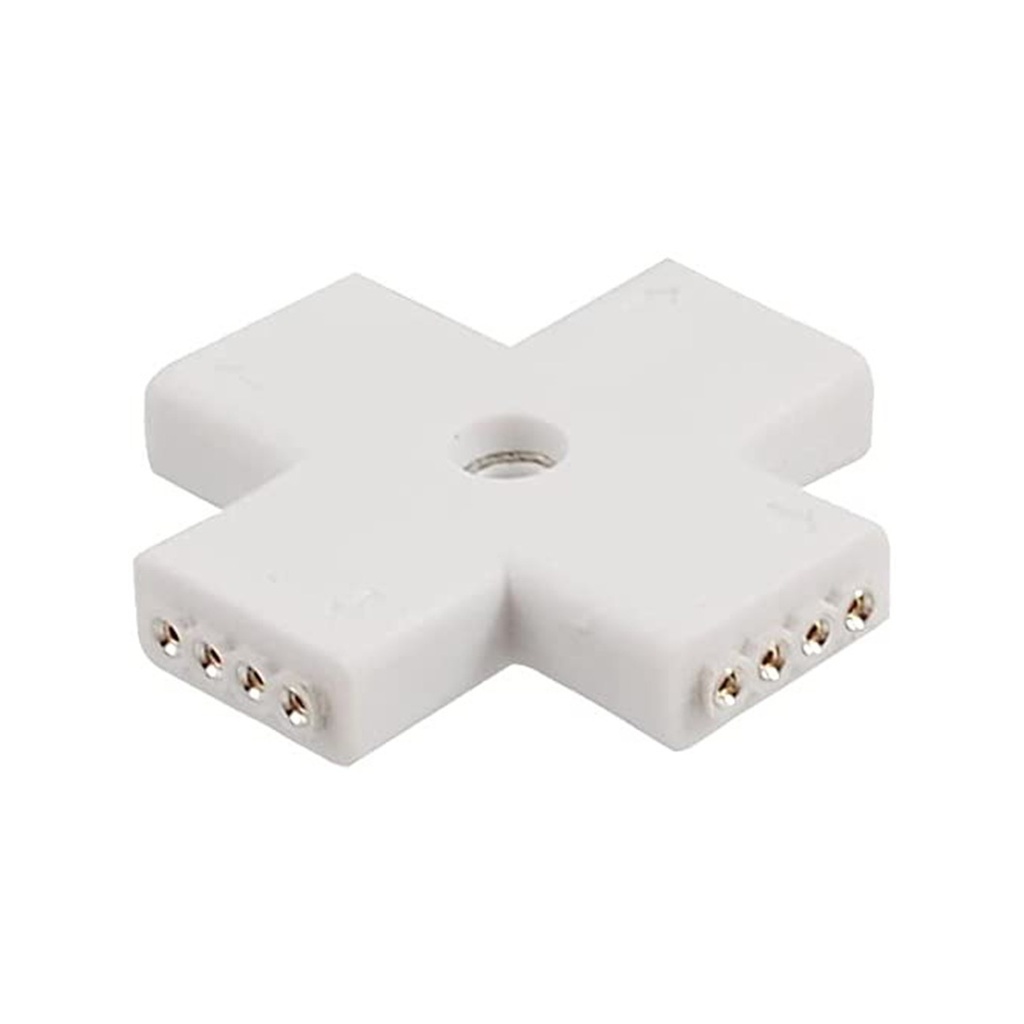 Conector Tip Cruce pentru Banda LED RGB
