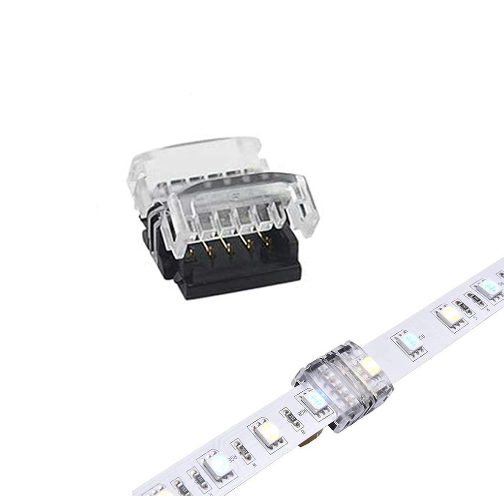 Conector Banda LED RGBW 10mm, 5 Pini