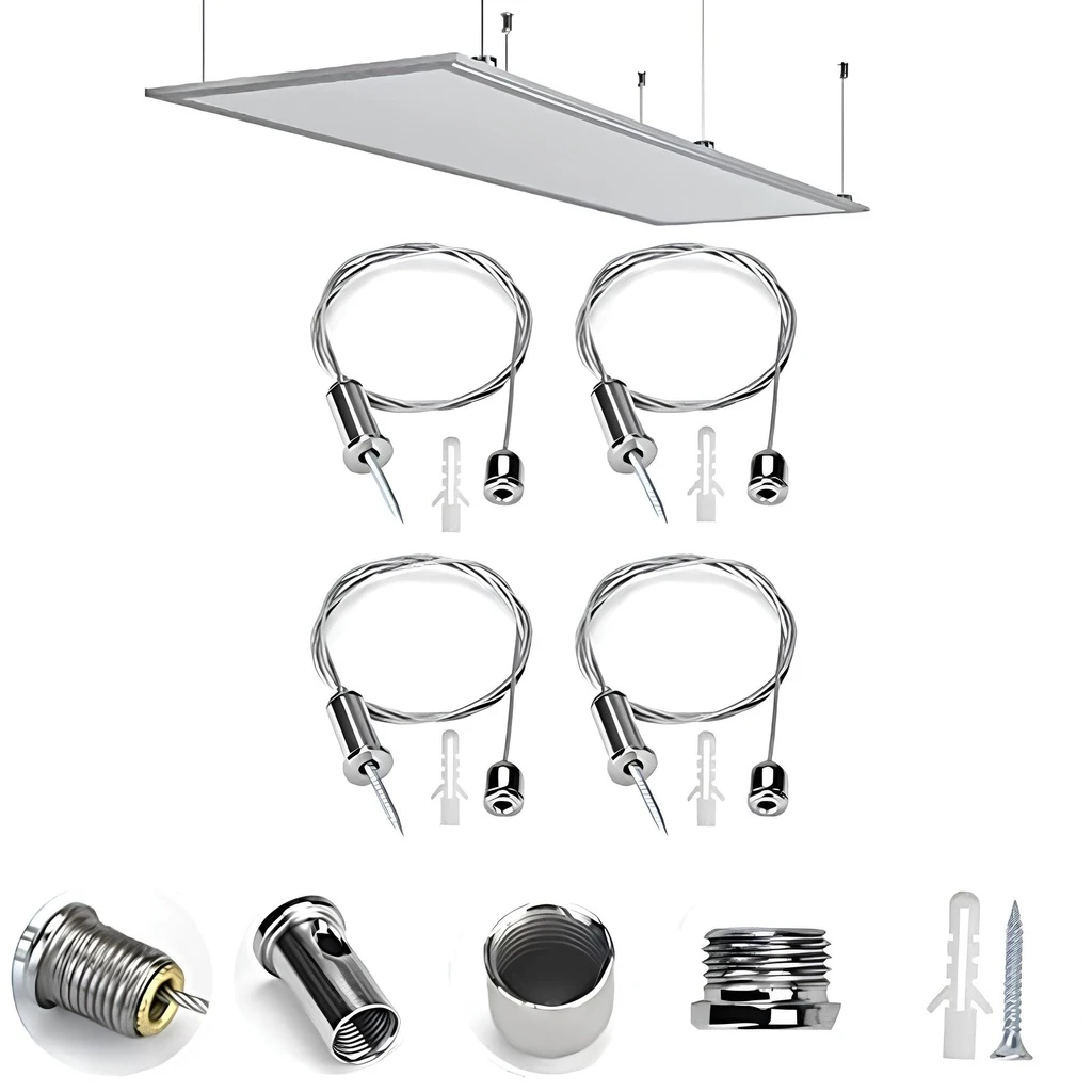 [LBZ-00598] Set Tiranti Montaj Panou LED