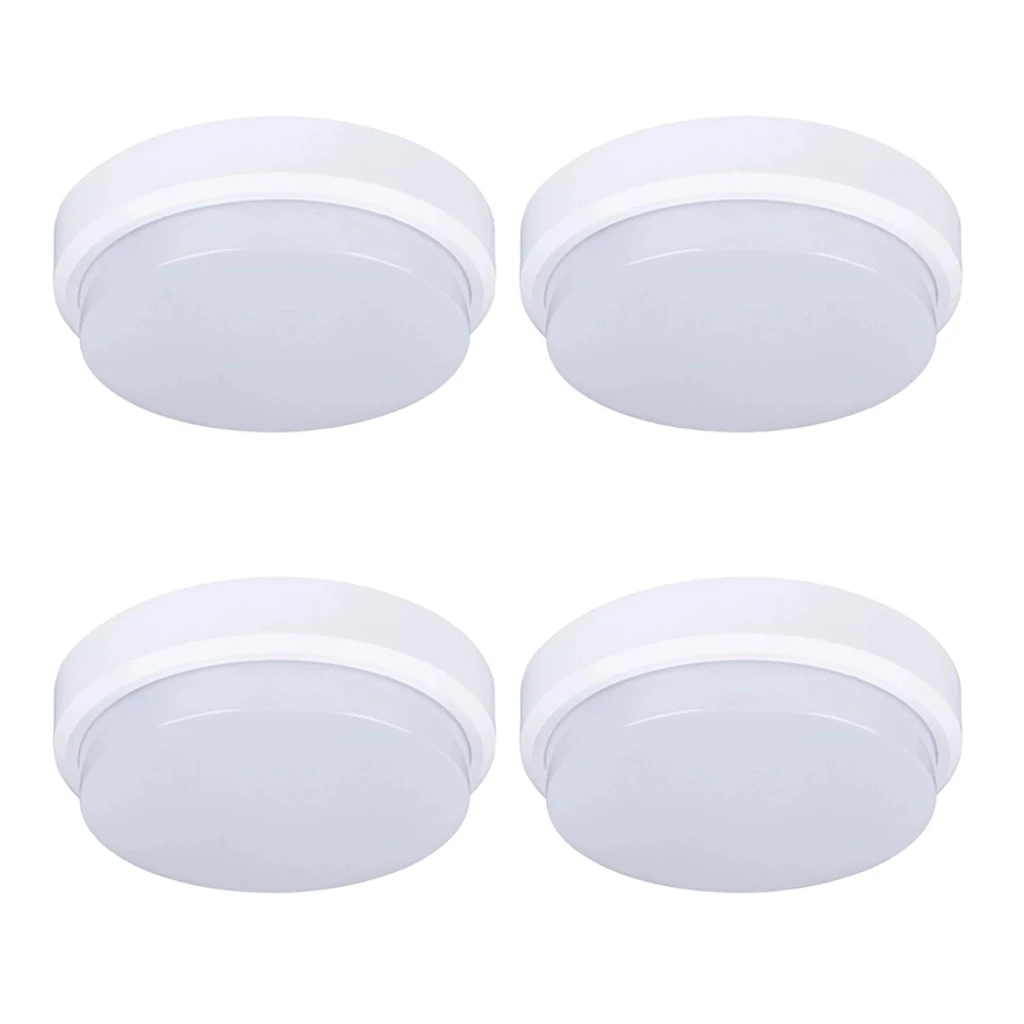 [COMBO-00145] Set 4 Aplice LED 30W Rotunde pentru Exterior, 3000K, Alb