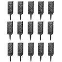 [COMBO-00189] Set 15 Lampi Solare LED Tip Felinar pentru Gradina, 30.2 cm, 0.2W, 1.2V, 600mAh, Lumina Alb Cald 3500K, Iluminat Exterior Decorativ