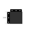 Conector negru tip L 10cm