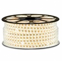 Banda LED 220V, 120 LED/m, SMD 2835, Lumina Alb-Neutra, Exterior IP65, 10mm, Rola 100 metri