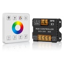 Controller LED RGB cu Panou Touch 5V-24V, 30A