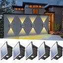 Set 5 Lampi Solare cu 2 LED-uri, IP65, RGB