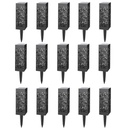 Set 15 Lampi Solare LED Tip Felinar pentru Gradina, 30.2 cm, 0.2W, 1.2V, 600mAh, Lumina Alb Cald 3500K, Iluminat Exterior Decorativ