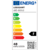 LBZ-00312 Panou LED 60x60 cm / 595x595 mm LEDIGANT®, 48W, 5760 lm, 120 lm/W, Driver LiFuD, 6500K Alb Rece, Ramă Albă, Montaj Încastrat