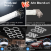 Honeycomb LED LBZ-00214 06 Set 14 Hexagoane LED Honeycomb 540W, 6500K lumină alb rece, 64800 lumeni, structură premium din aluminiu cu ramă dreptunghiulară, 482 x 242 cm