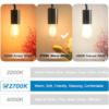 becuri S14 LBZ-00187 05 Set 10 becuri LED S14 cu soclu E27, 1W, pentru iluminat decorativ