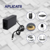Alimentatoare LBZ-00456 02 Alimentator Stabilizat 12V 8A 96W, Intrare 220V, Ieșire 12V DC