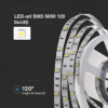 Benzi LED LBZ-00471 06 Banda LED 12V, 120 LED/m, SMD 5050, Lumina Alb-Rece, Interior IP20, 10mm, Rola 5 metri