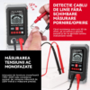 Multimetru LBZ-00562 03 Multimetru Digital FULABS FU802, 600V CAT II, Măsurare AC/DC, Rezistență, Continuitate, NCV Fără Contact, Afișaj LCD