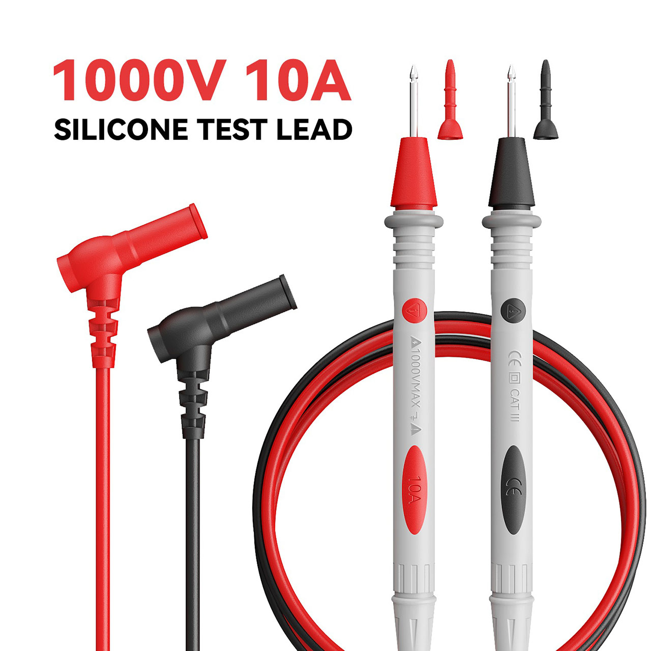 Multimetru LBZ-00600 02 Multimetru digital FULABS FU108L Universal, Afisaj Iluminat, masurare tensiune AC si DC, cu accesorii bonus