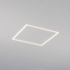 Panou LED LBZ-000599 01 Panou LED 60x60 cm (595x595 mm), 40W, Lumină Rece 6500K, Tip Ramă, 3200 lm, pentru Tavan Casetat, Montaj Încastrat