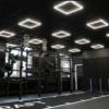 Panou LED LBZ-000599 04 Panou LED 60x60 cm (595x595 mm), 40W, Lumină Rece 6500K, Tip Ramă, 3200 lm, pentru Tavan Casetat, Montaj Încastrat