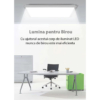 Panou LED lbz-00012 06 Panou LED 30x30 cm, 20W, Lumină Caldă 3500K, Ramă Albă, Montaj Încastrat, pentru Tavan Fals