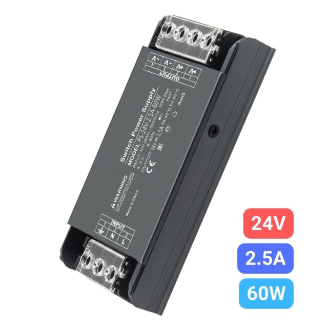Sursa Alimentare LBZ-00405 01 Sursă Alimentare Stabilizată 24V 2.5A 60W, Premium, Slim