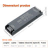 Sursa Alimentare LBZ-00407 05 Sursă Alimentare Stabilizată 24V 8.3A 200W, Premium, Slim