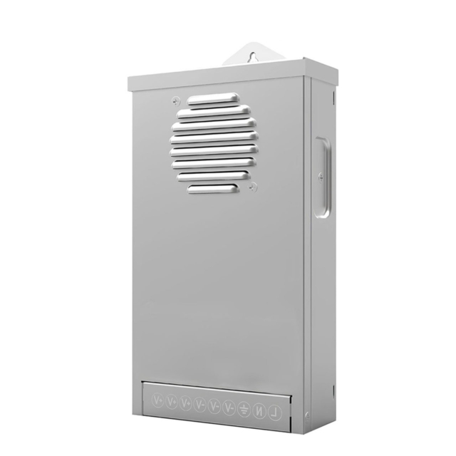 Sursă de Alimentare 12V 58.3A 700W IP65, Rezistentă la Ploaie, Exterior