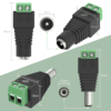 Accesorii Benzi LED LBZ-00537 02 Mufă DC mamă 2.1x5.5 mm cu regletă, conector alimentare pentru bandă LED