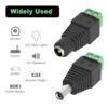 Accesorii Benzi LED LBZ-00537 07 Mufă DC mamă 2.1x5.5 mm cu regletă, conector alimentare pentru bandă LED