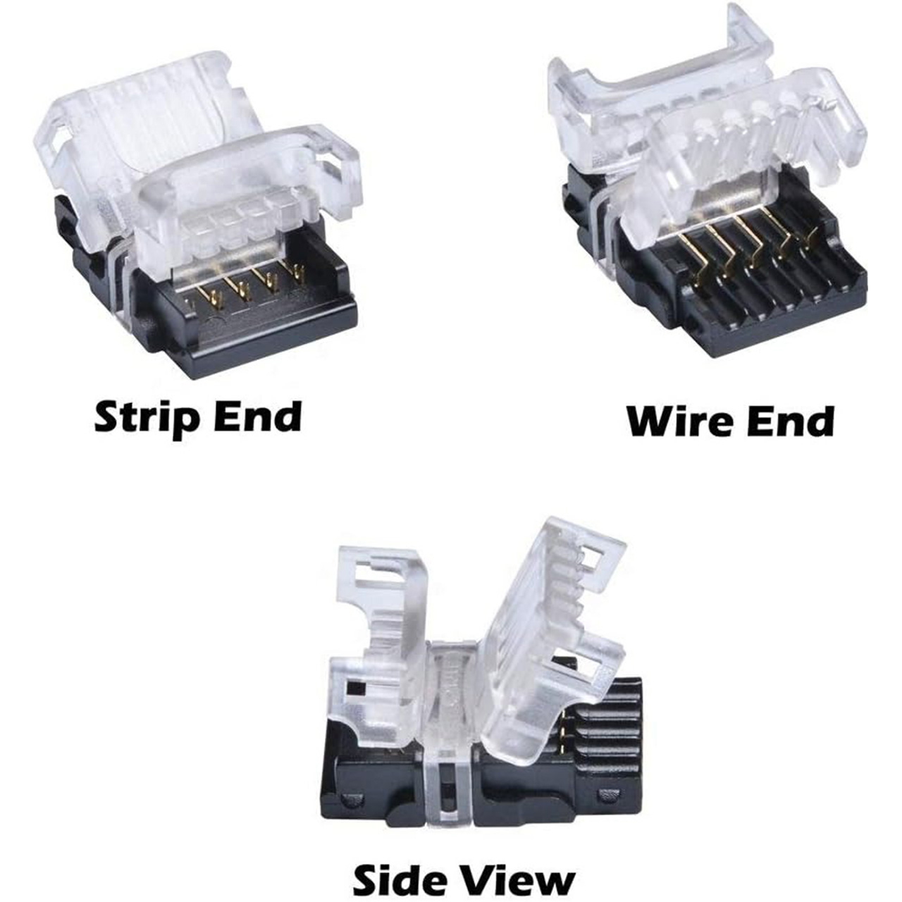 Accesorii Benzi LED LBZ-00560 02 Conector rapid pentru bandă LED RGBW 10 mm, 5 pini