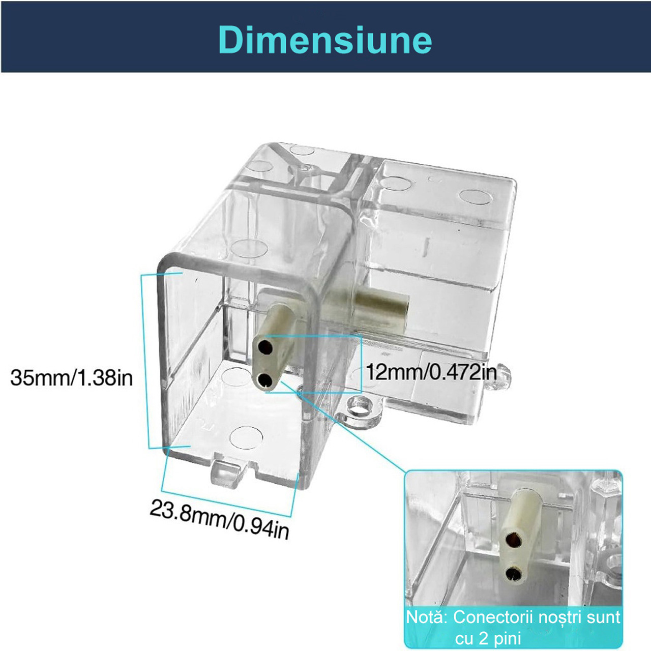 Accesorii Honeycomb LED LBZ-00164 02 Conector Honeycomb Tip L 90 grade