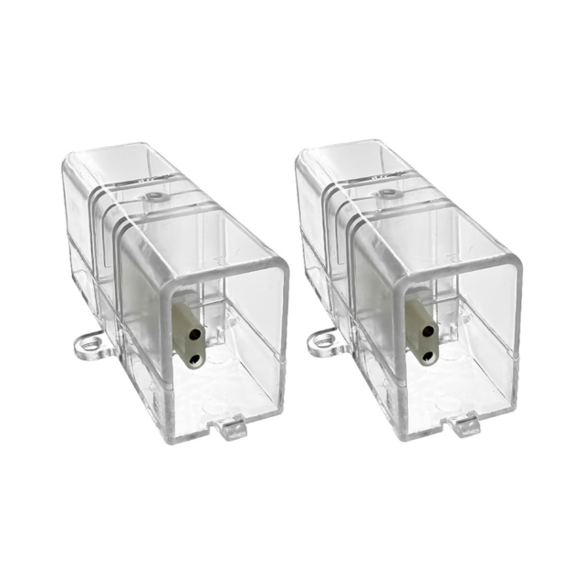 Accesorii Honeycomb LED LBZ-00166 01 Conector drept pentru tuburi LED Honeycomb din aluminiu