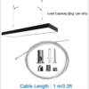 Accesorii Panouri LED LBZ-00598 02 Set Tiranti Montaj Panou LED