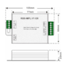 Amplificator Banda LED LBZ-00556 02 Amplificator LED RGB pentru bandă LED, 12-24V, 30A