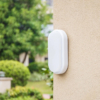 Aplice LED Exterior LBZ-00131 03 Aplică LED ovală de exterior 12W, lumină alb neutru 4000K, albă