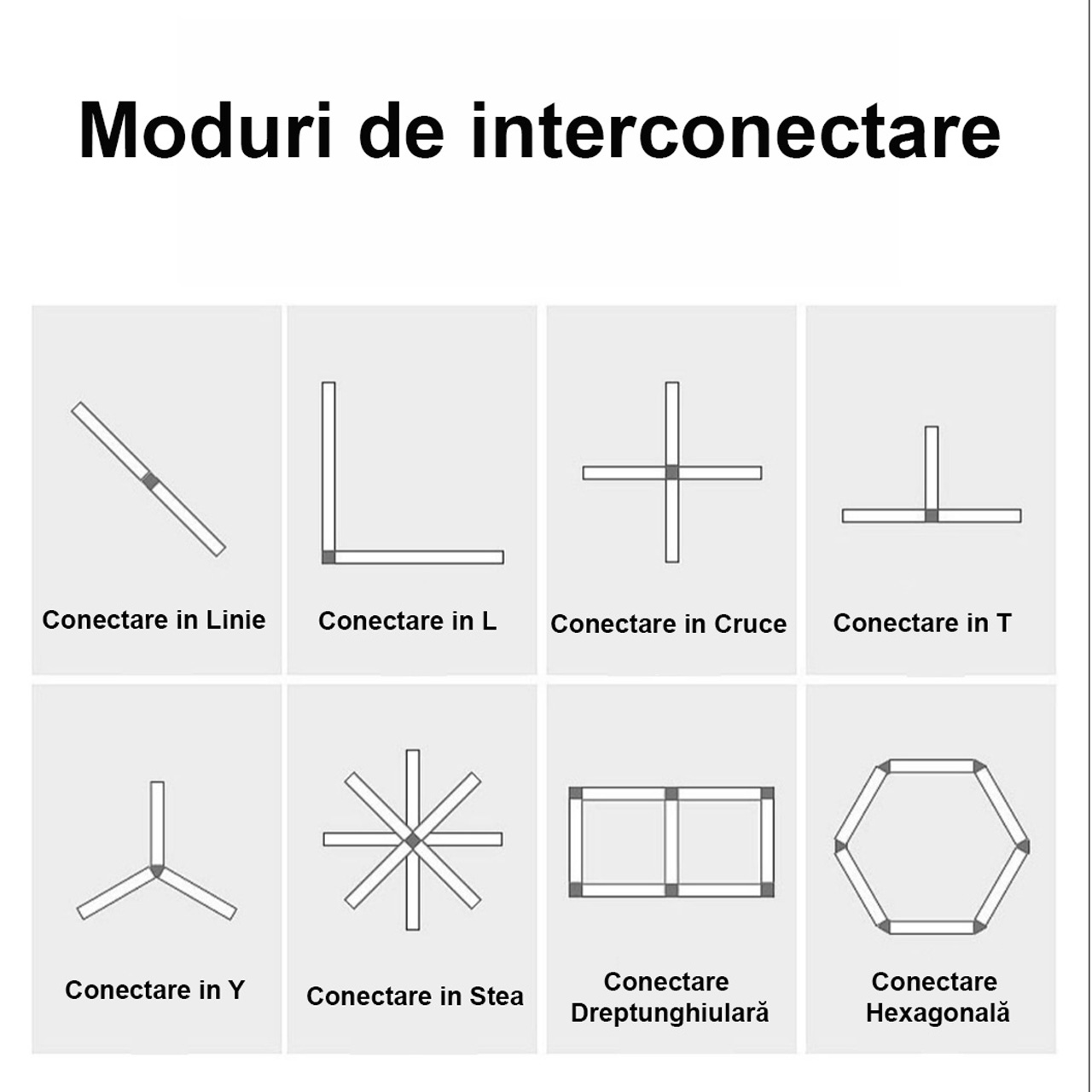 Conector LBZ-00137 02 Conector hexagonal negru 10 cm