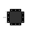 Conector LBZ-00141 01 Conector in cruce neagra 10 cm