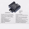Controlere Benzi LED LBZ-00505 03 Dimmer LED monocolor pentru bandă LED, 12-24V, 30A, reglaj intensitate