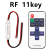 Controlere Benzi LED LBZ-00506 02 Controller RF pentru bandă LED monocoloră, 5-24V, 12A, telecomandă wireless