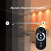 Controlere Benzi LED LBZ-00509 03 Dimmer LED monocolor cu telecomandă touch pentru bandă LED, 12V/24V