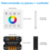 Controlere Benzi LED LBZ-00510 03 Controller LED RGB cu panou touch pentru bandă LED, 5-24V, 30A